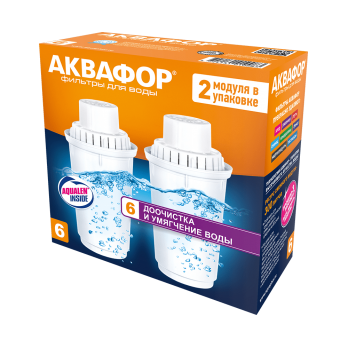 Аквафор В6 (В100-6) Комплект из 2 штук